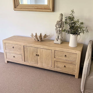 Club Santorini Palu Recycled Timber Low Sideboard