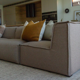 Nexus Corner Modular Sofa - Parliament Coffee