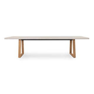 Savannah 3.0m Rectangular Dining Table - Beach & Light Honey