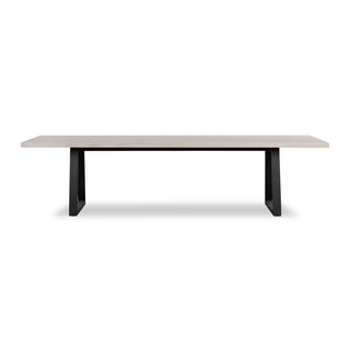 Savannah 3.0m Rectangular Dining Table - Beach & Black