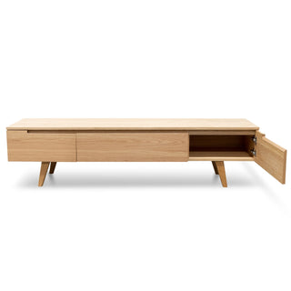 Bright Cloud 1.8m Tv Entertainment Unit – Natural