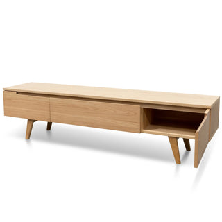 Bright Cloud 1.8m Tv Entertainment Unit – Natural