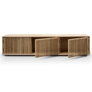 Natural Bliss 2m Entertainment TV Unit - Natural Ash Veneer