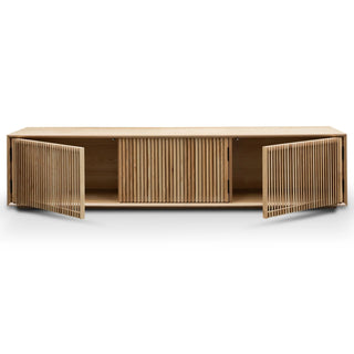 Natural Bliss 2m Entertainment TV Unit - Natural Ash Veneer