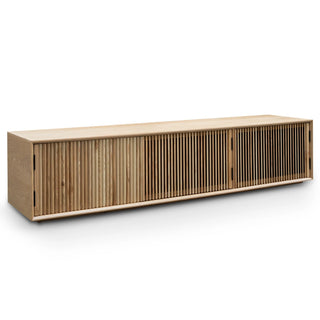 Natural Bliss 2m Entertainment TV Unit - Natural Ash Veneer