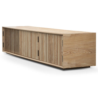 Natural Bliss 2m Entertainment TV Unit - Natural Ash Veneer