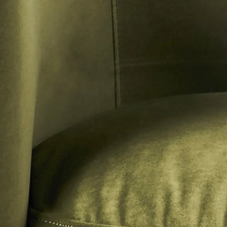 Arena Boucle Occasional Chair - Green Velvet