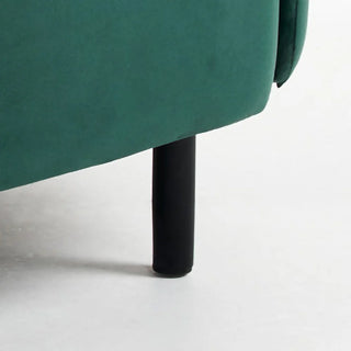 Freya Sofa Chair - Emerald Green Velvet