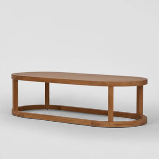 Weave Teak Outdoor Coffee Table