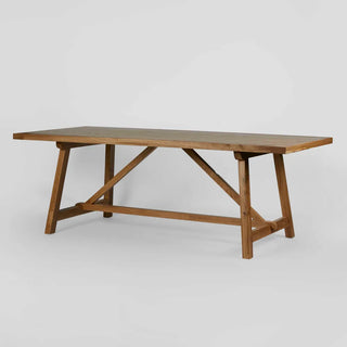 Varro Pine Olive Wash Dining Table - 220cm