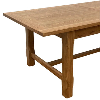 Balmoral Extendable Hamptons Oakwood Dining Table - 3.1m - Preorder