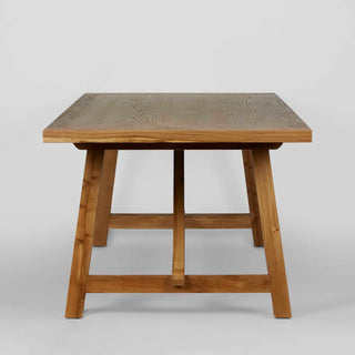 Varro Pine Olive Wash Dining Table - 220cm