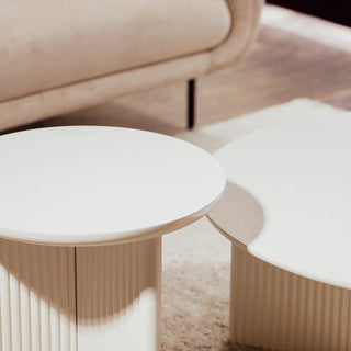 Odeon Wooden Round Round Side Table