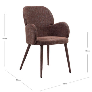 Harper Dining Chair - Claret