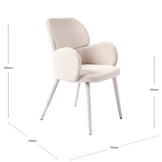 Harper Dining Chair - Ecru