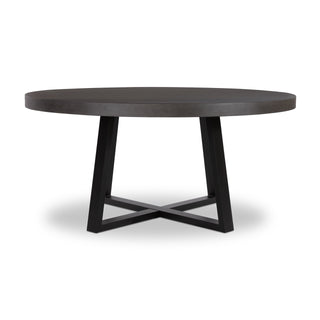 Nova 1.6m Round Dining Table - Black