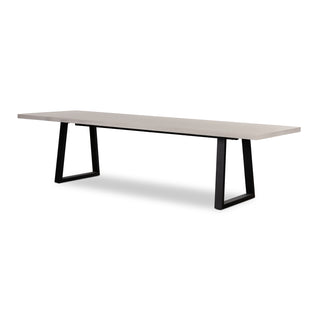 Savannah 3.0m Rectangular Dining Table - Beach & Black