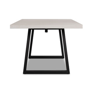 Savannah 2.4m Rectangular Dining Table - Beach & Black