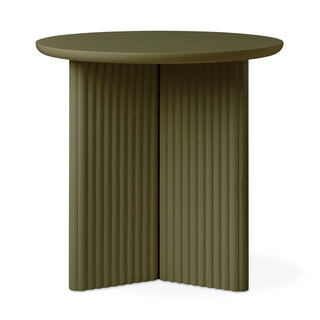 Odeon Wooden Round Round Side Table