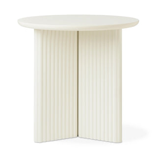 Odeon Wooden Round Round Side Table