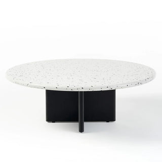 Maybelle Coffee Table - White & Black Terrazzo - Preorder