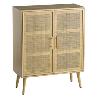 Westhaus Two Door Rattan Cabinet