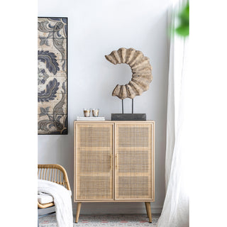 Westhaus Two Door Rattan Cabinet