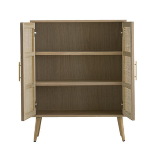 Westhaus Two Door Rattan Cabinet