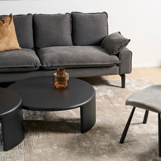 Meister Concrete Coffee Table - Black