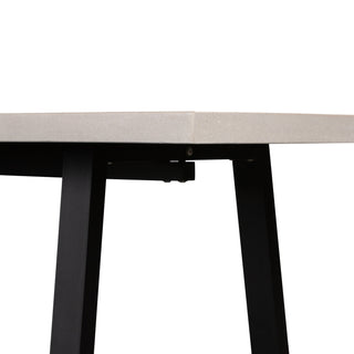 Savannah 3.0m Rectangular Dining Table - Beach & Black