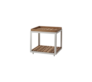 Level outdoor square coffee table - 48cm