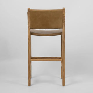 Marvin Bar Stool High Back - Toffee