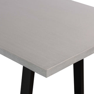 Savannah 2.4m Rectangular Dining Table - Grey & Black