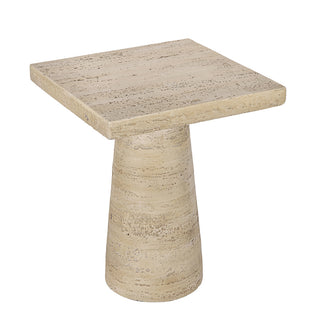 Ravenna cement square side table - 51cm