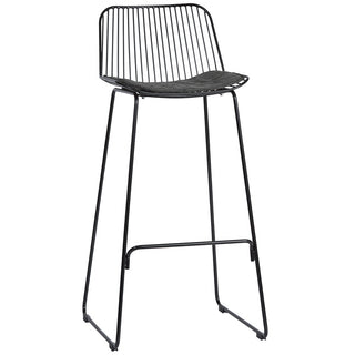 Alta Rebello Bar Chair - Black