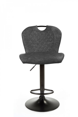 Alpine Crest Bar Stool Anitique Black (Set of 2)
