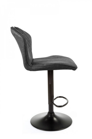 Alpine Crest Bar Stool Anitique Black (Set of 2)