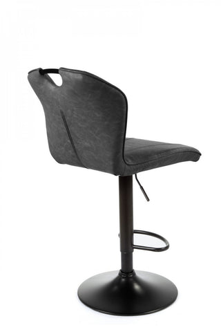 Alpine Crest Bar Stool Anitique Black (Set of 2)