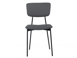 Hollow Dining Chair Charcoal (Set of 2)