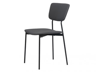 Hollow Dining Chair Charcoal (Set of 2)