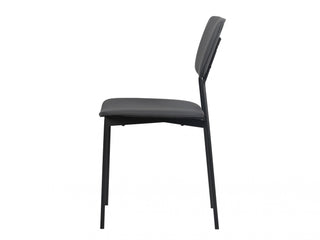 Hollow Dining Chair Charcoal (Set of 2)