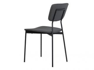 Hollow Dining Chair Charcoal (Set of 2)