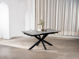 Summit Extension Dining Table Bulgarian Grey Ceramic