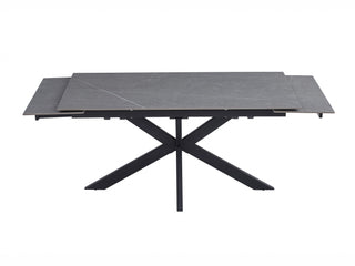 Summit Extension Dining Table Bulgarian Grey Ceramic
