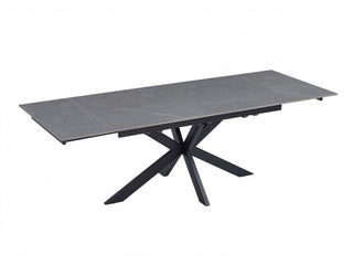 Summit Extension Dining Table Bulgarian Grey Ceramic