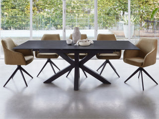 Bluebell Extension Dining Table Blizzard Ceramic