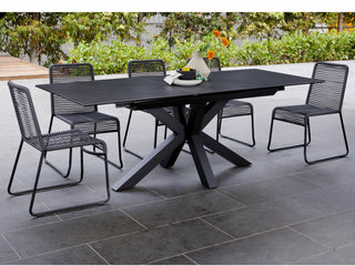 Bluebell Extension Dining Table Blizzard Ceramic