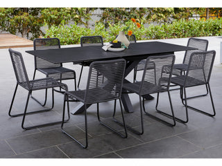Bluebell Extension Dining Table Blizzard Ceramic