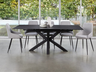 Bluebell Extension Dining Table Blizzard Ceramic