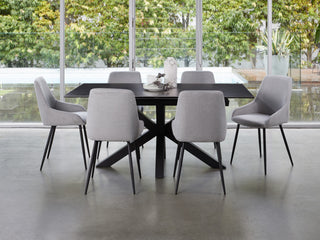 Bluebell Extension Dining Table Blizzard Ceramic